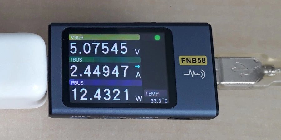 Fnirsi FNB58 USB Tester (Review) - Elektor