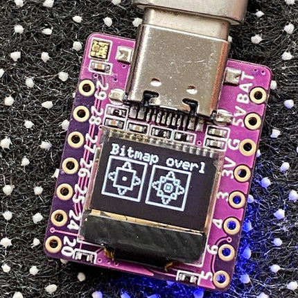 01Space RP2040 - 0.42LCD Development Board - Elektor