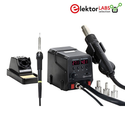 2 - in - 1 SMD Hot Air Rework Station ZD - 8922 - Elektor