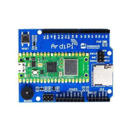 ArdiPi - Uno R3 Board based on Raspberry Pi Pico W - Elektor