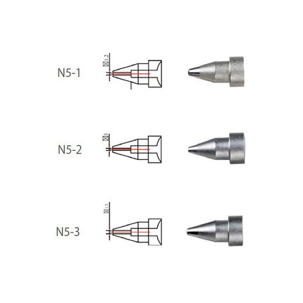 Desoldering Tip Set for Desoldering Station ZD - 915 - Elektor