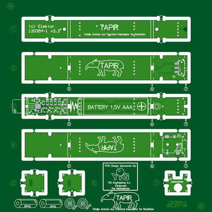 Elektor Tapir E - Smog Detector Kit - Elektor