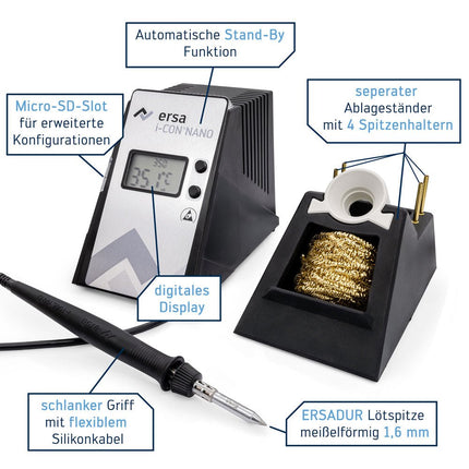 Ersa i - CON NANO Soldering Station (80 W) - Elektor