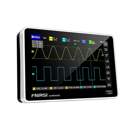 FNIRSI 1013D 2 - ch Tablet Oscilloscope (100 MHz) - Elektor