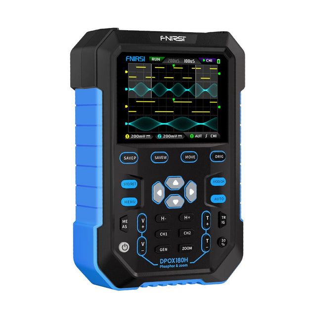 FNIRSI DPOX180H (2 - in - 1) 2 - ch Phosphor Oscilloscope (180 MHz) & Signal Generator - Elektor