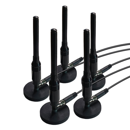 Magnetic Telescopic Antennas for KrakenSDR (Set of 5) - Elektor