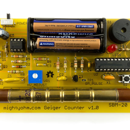 MightyOhm Geiger Counter Kit (incl. Case) - Elektor