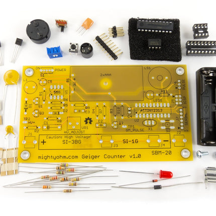 MightyOhm Geiger Counter Kit (incl. Case) - Elektor