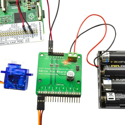 MonkMakes Servo Kit for Raspberry Pi - Elektor