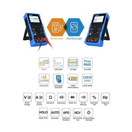 OWON HDS160 (2 - in - 1) True RMS Multimeter & Oscilloscope - Elektor