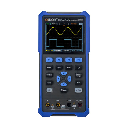 OWON HDS2202s 2 - ch Oscilloscope (200 MHz) + Multimeter + Signal Generator - Elektor