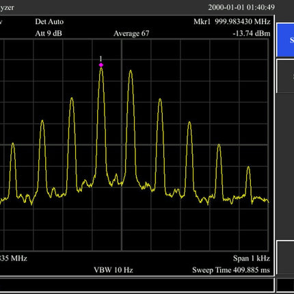 OWON XSA1015 - TG Spectrum Analyser (9 kHz - 1.5 GHz) - Elektor