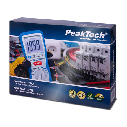 PeakTech 2710 Digital RCD Tester - Elektor