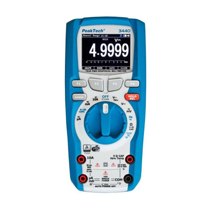 PeakTech 3440 Multimeter with Bluetooth & Datalogger - Elektor