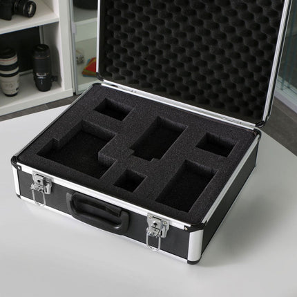 PeakTech 7305 Aluminum Carrying Case with Cube Foam (405 x 150 x 330 mm) - Elektor