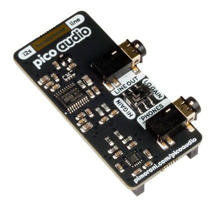 Pimoroni Raspberry Pi Pico Audio Pack (Line - Out and Headphone Amp) - Elektor