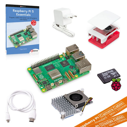 Raspberry Pi 5 Ultimate Starter Kit (4 GB) - Elektor