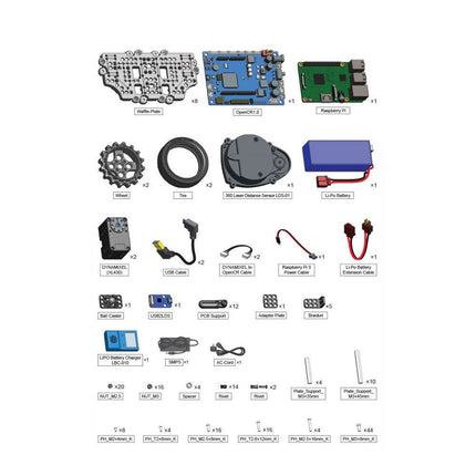 Robotis TurtleBot3 Burger (incl. Raspberry Pi 4) - Elektor