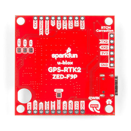 SparkFun GPS - RTK2 Board – ZED - F9P (Qwiic) - Elektor