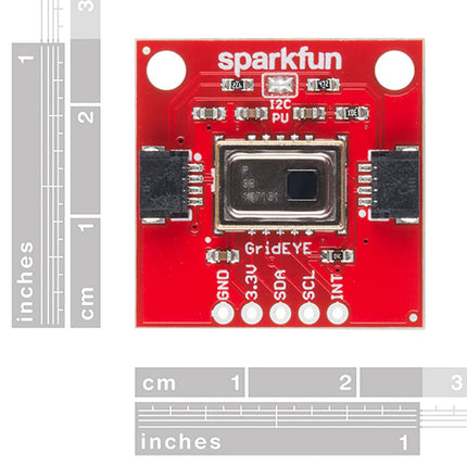 SparkFun Grid - EYE Infrared Array Breakout – AMG8833 (Qwiic) - Elektor