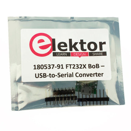 USB - RS232 Converter (FT231X BoB) - Elektor