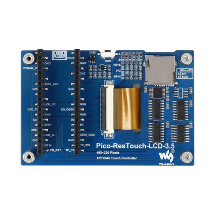 Waveshare 3.5" Touch Display Module for Raspberry Pi Pico (480x320) - Elektor